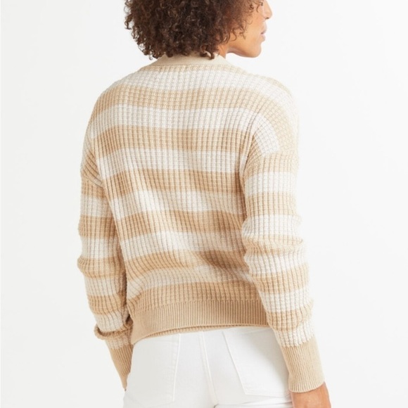 EVEREVE Thermal Stitch Knit Cardigan Size Medium NWOT - Picture 7 of 10